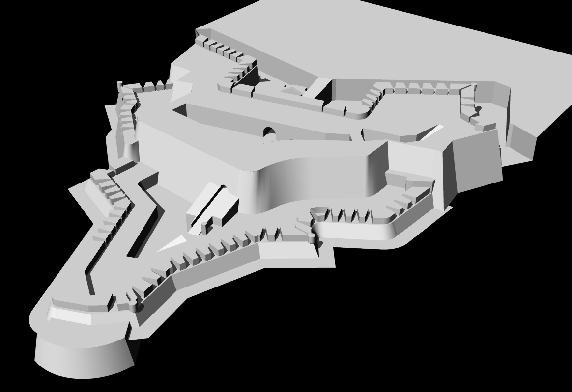 Imagen 3D castillo 2