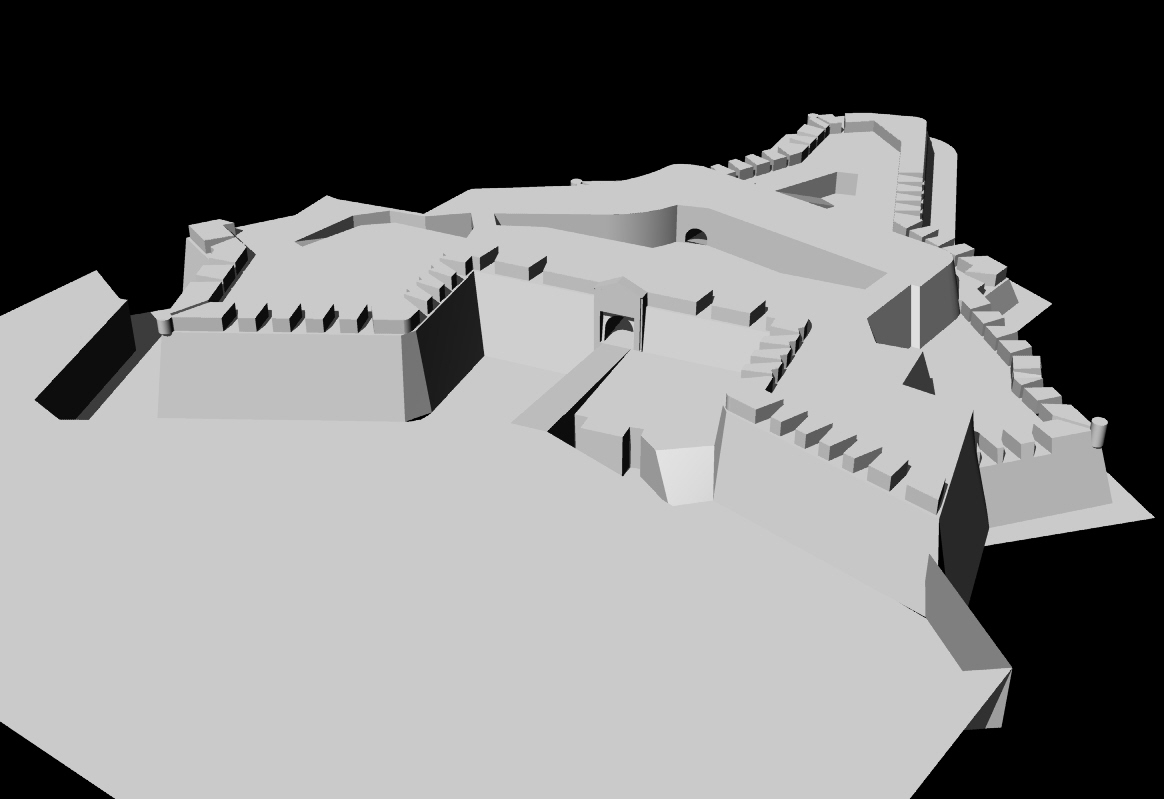 Imagen 3D castillo 1