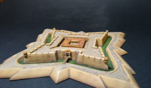 Maqueta castillo San Luis de Bocachica