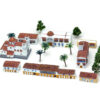 maqueta juego de mesa ciudad colonial