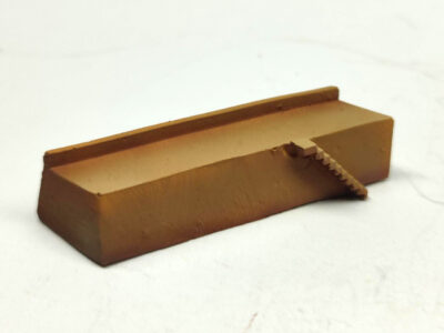 Módulo de fortificación Lienzo biselado 2 con escalera