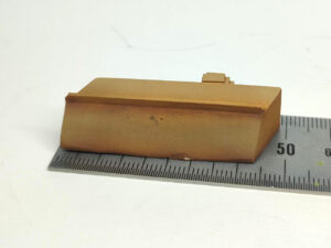 Módulo de fortificación Lienzo biselado con escalera izquierda