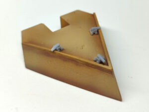 Módulo de fortificación Revellín con flancos 1