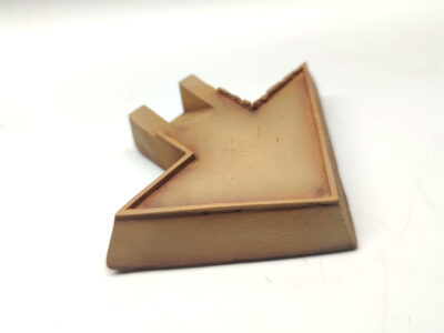 Módulo de fortificación bastión en flecha