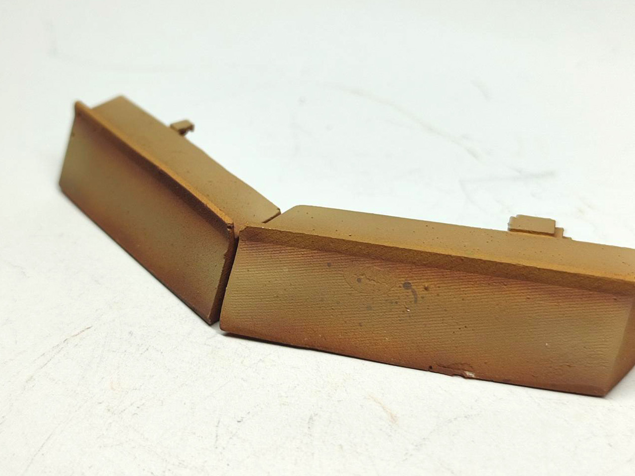 Módulo de fortificación dos lienzos biselados